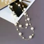 Dây chuyền dài ngọc trai mô phỏng hai lớp - Dây chuyền xương đòn nữ - Nữ Jewlery - Dây chuyền áo len trang sức thời trang - Vòng cổ xếp lớp ngọc trai thanh lịch, cổ điển, cổ điển