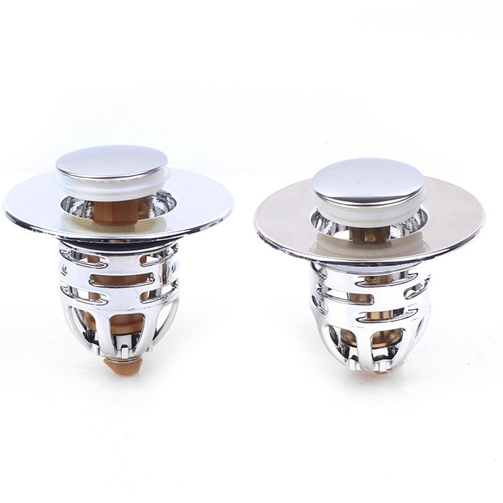 Gcdhome Sáng Tạo Bồn Tắm Cắm Nắp Lật Rửa Bounce Up Bấm Loại Thoát Nước Lọc Phụ Kiện Nhà Bếp Chặn Phòng Tắm HOT