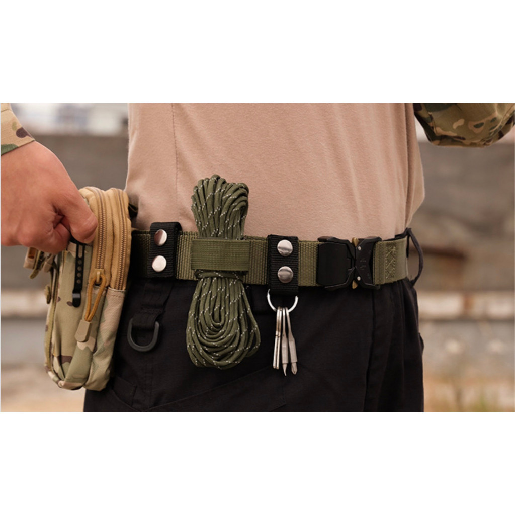 Vành đai bấm cố định bấm tactical_thắt lưng_túi xách