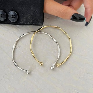 vòng tay nữ kim loại đơn giản dành cho lắc tay bạc mở thời trang và vòng tay vàng chất lượng cao