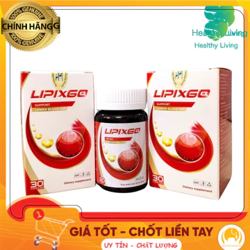 [HÀNG TỐT] LIPIXGO VIÊN UỐNG HỖ TRỢ SỨC KHỎE HUYẾT ÁP, PHÒNG NGỪA ĐỘT QUỴ TIM MẠCH,GIẢM MỠ MÁU ỔN ĐỊNH ĐƯỜNG HUYẾT TỐT