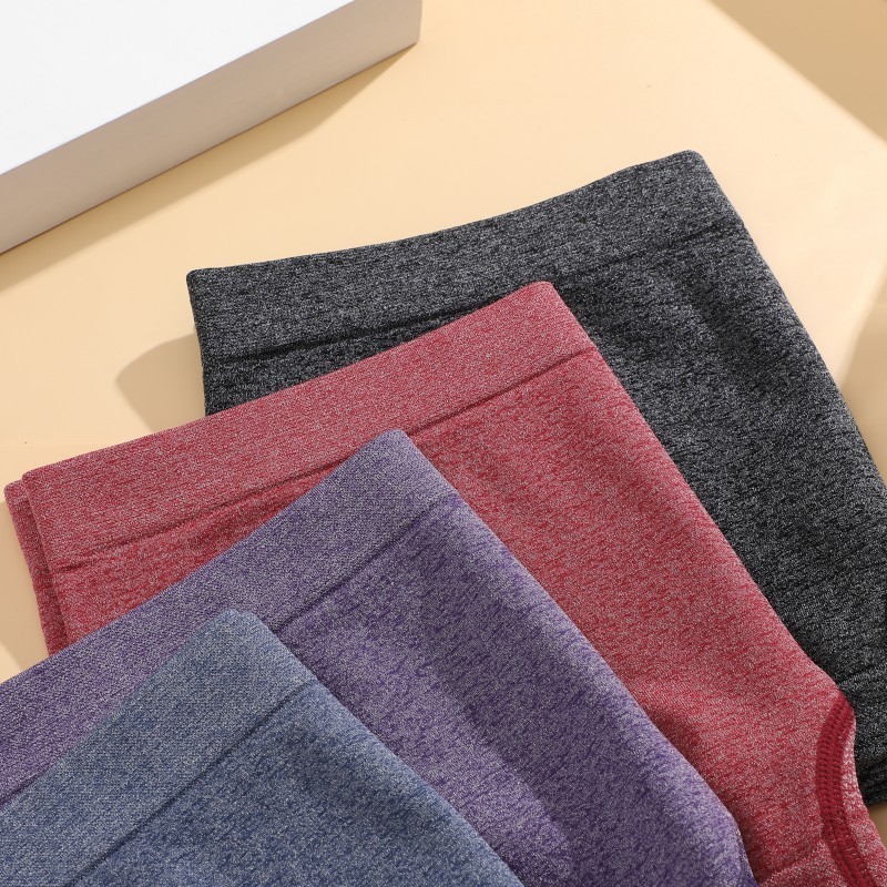 Ảnh Finetoo Quần Lót Boxer Cotton Cho Nữ Quần Đùi Mềm Mại Quần Lót Màu Trơn Quần An Toàn 4
