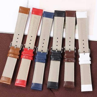 Dây đồng hồ da thật 12-24mm, da bò, nam nữ, 12-24mm