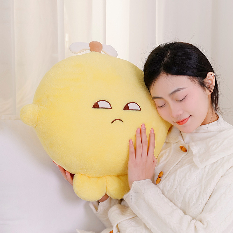 Rytanda Gối chanh Dễ Thương Chanh Sang Trọng Đồ Chơi Gối Hoạt Hình Mới Búp Bê Chanh Vàng Nhồi Bông Sang Trọng Đồ Chơi Siêu Mềm Dễ Thương Bé Gái Bé Trai Quà Tặng Sinh Nhật Lễ Tình Nhân Quà Tặng Trang Trí Văn Phòng Tại Nhà