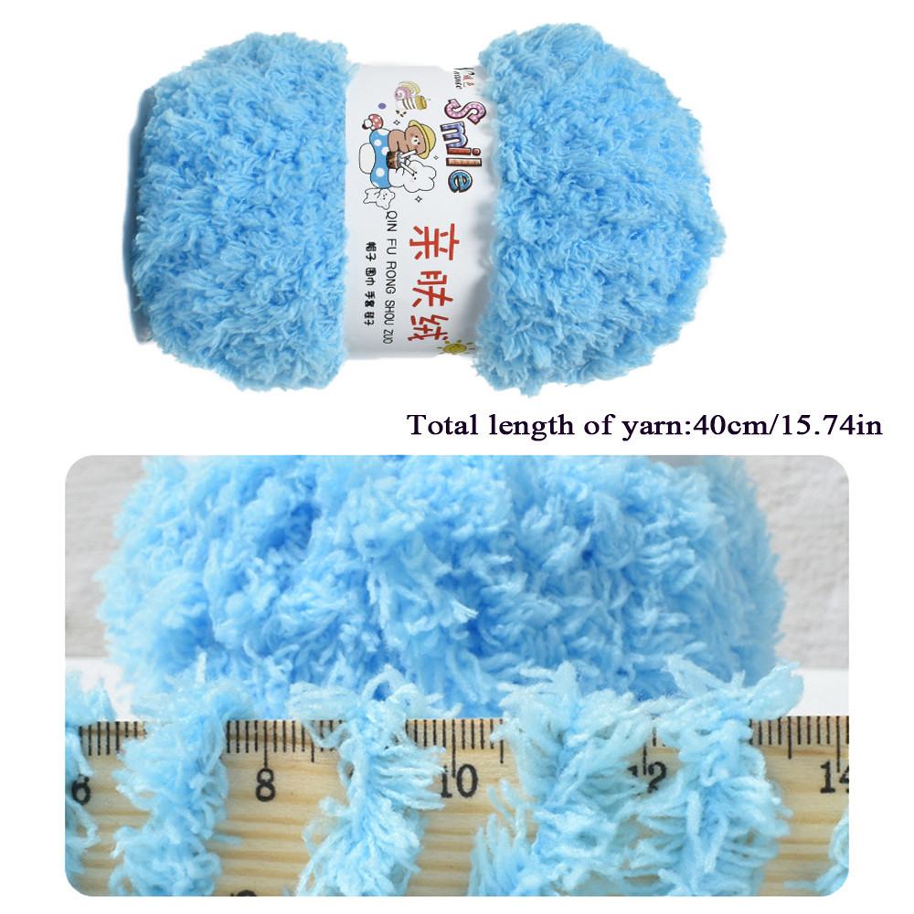 Móc Sợi Nhung Đan Len Dày Mịn DIY Áo Len Mềm Mại Cho Khăn Lau Mũ Tay