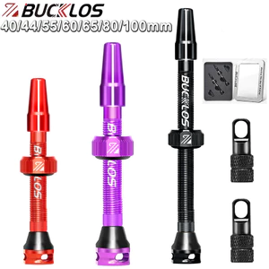 BUCKLOS 40-100mm Xe Đạp Presta Van 2 Chiếc MTB Xe Đạp Đường Bộ Không săm Vành Lốp Xe Đạp Phần