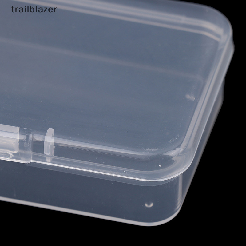 Trailblazer Chống Bụi Mạnh Mẽ Trang Sức Hộp Bảo Quản Hộp Đựng Hình Chữ Nhật Hộp Nhựa Mờ Hộp Đóng Gói Hộp Bảo Quản Mới