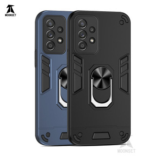 Dành Cho Samsung Galaxy A52 A52s A53 A72 A73 5G Ốp điện thoại Có Chân Đế Vòng Metel Giá Đỡ Từ Tính Lưng Cứng Mềm TPU Edge Chống Sốc Chống Rơi Mỏng Bao