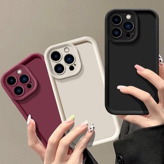 Ốp lưng Xiaomi Redmi Note 11 10 9 8 7 Pro 11S 10S 9S Màu Trơn Đơn Giản Mắt Thiên Thần Vỏ Điện Thoại Silicon Mềm Chống Sốc