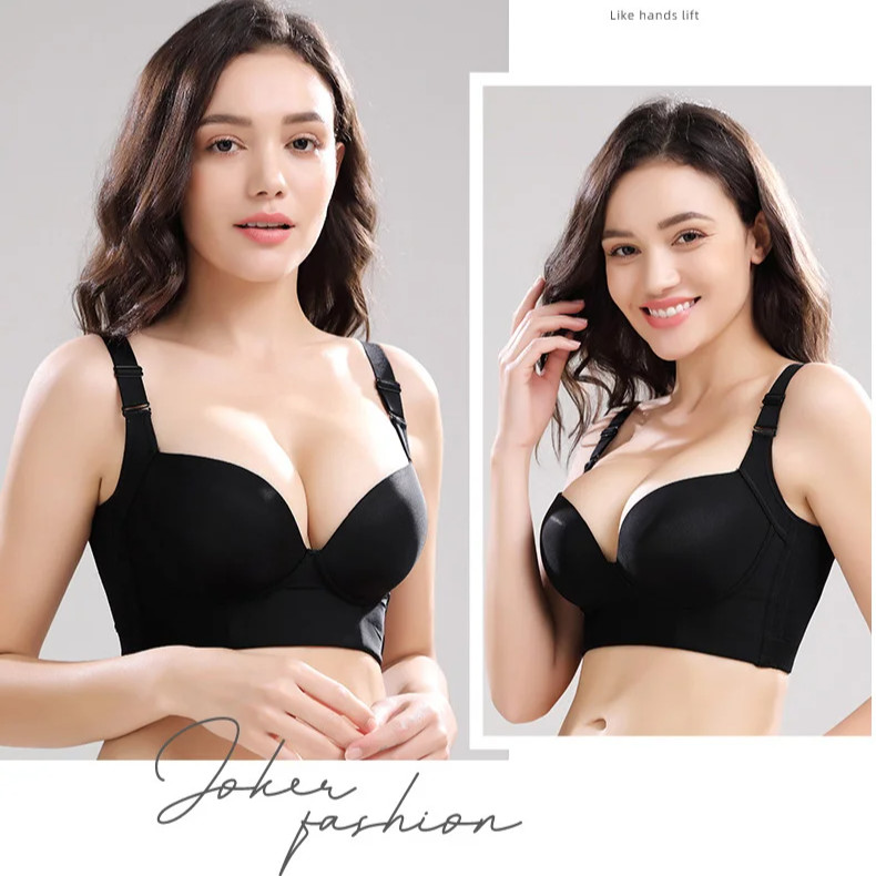 Áo ngực nâng ngực liền mạch Satin để thu nhỏ ngực bên