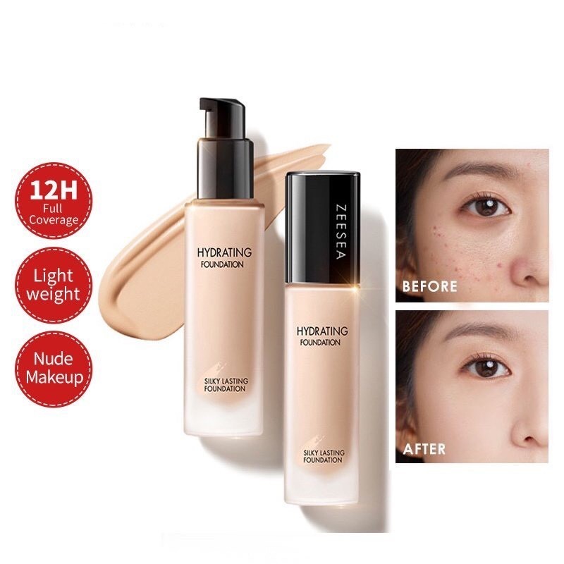 Ảnh Kem nền MINODERM  Zeesea dạng lỏng che khuyết điểm kiềm dầu hiệu quả lâu trôi 30ml 1