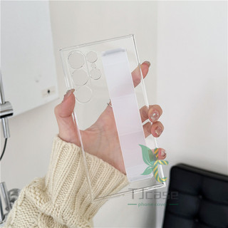 Vỏ dây đeo cổ tay đàn hồi di động Samsung Galaxy S24 S23 Ultra S24 S23 Plus S24 S23 Co Giãn Dây đeo cổ tay Vỏ cứng Pc