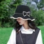 Mũ xô EBINLANDS, Mũ chậu nơ vành rộng, Tấm che nắng chất lượng cao Mũ ngư dân thoáng khí mùa hè