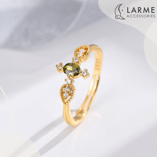 Nhẫn nữ freesize nhẫn làm quà tặng phong cách retro cổ điển sang trọng Larme accessories N0080