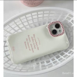 Ốp Điện Thoại Thích Hợp Cho iPhone Tiếng Anh Đơn Giản 15 / 14 / 13promax Vỏ Điện Thoại 12 / 11pro Vỏ Mềm xr / xs Vỏ Bảo Vệ Nữ Bao Gồm Tất Cả XYZ
