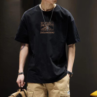 HIIXIIVI Cotton Tay Ngắn Oversize Unisex Áo Thun Plus Size Người Phụ Nữ Tee Baggy Hoạt Hình