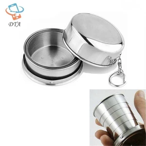 Cốc gấp du lịch ngoài trời di động bằng thép không gỉ Kính thiên văn VN