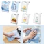 Li 10 Chiếc Gói Cotton Chảy Nước Dứa Tạp Dề Vải Vải Dùng Một Lần Cho Ăn Yếm Vải Burp