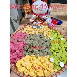 Bánh ăn dặm lòng đỏ trái cây rau củ mix vị cho bé ( hũ 300ml)