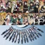 Demon Slayer Pen Neutral Pen Press Tự động Anime Sinh viên Văn phòng phẩm màu đen & -- & -- * * & - * -- * * - * & & -