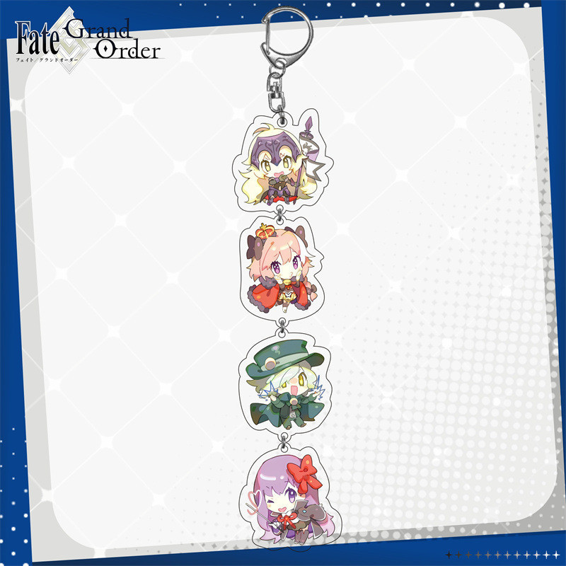 HK1 Fate / Grand Order Alter Mash Kyrielight Anime Hình acyl móc khóa túi mặt dây chuyền vòng chìa khóa KH1