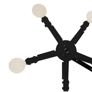 Đặt Lại Xoay Kim Loại Bắn Mục Tiêu Chân Đế Với 5 Đĩa Thép Cho Súng Bắn Súng Airsoft BB Mục Tiêu Đứng Bộ Bền Dễ Dàng Sử Dụng Màu Đen