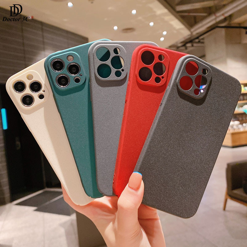 Ốp Điện Thoại Cứng Mờ Đá Cát Cho Redmi K70 K70E K60 K60E K50 K40 Gaimg K40s K30 Ultra K20 Pro Plus Pro + 4G 5G 2024