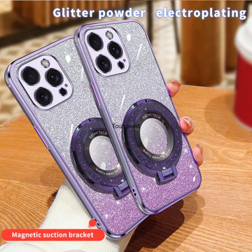 Ốp Lưng Cho Casing For Apple iPhone 14 Pro Max Case iPhone 15 Pro Max Ốp ĐiệN ThoạI iPhone 14 Plus Case iPhone 15 Plus Case iPhone 13 Mini Case Luxury Sparkling Fashion Glitter Stand Bling Phone Cassi