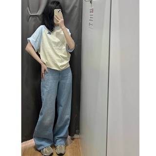Áo thun nữ phông vải cotton form rộng tay lỡ