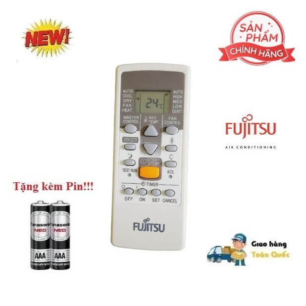 Remote Điều khiển điều hòa Fujitsu 1&2 chiều Inverter- Hàng chính hãng ...