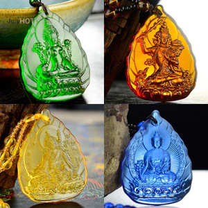 Julyhot Xanh Tara Vòng Cổ Dành Cho Nam Nữ Dài Manjushri Mặt Dây Chuyền Amitabha Mặt Dây Chuyền Quà Tặng Massivedeals