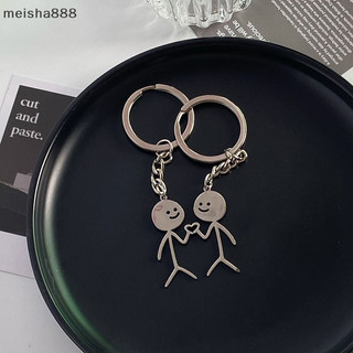 Meisha888 Interesg Phù Hợp Với Mọi Người Hơn Trái Tim Ngón Tay Giữa Cặp Đôi Móc Khóa Ins Cá Tính Dễ Thương Ngộ nghĩnh Sinh Viên Túi Mặt Dây Chuyền