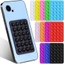 Tấm hút cao su silicon EDIWANY, Tấm hút silicon dính bền bỉ, Giá đỡ cốc hút đa chức năng 24 mét vuông Giá đỡ điện thoại di động để lưu trữ văn phòng tại nhà
