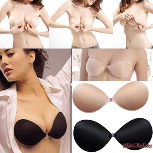 Okdk-áo ngực quây tròn màu trơn vô hình dành cho nữ