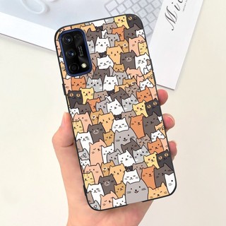 Dành Cho Realme 7 Pro Vỏ RMX2170 Silicon Mềm Chống Sốc Ốp Lưng Điện Thoại Họa Tiết Hoa Thời Trang TPU Cho Realme7 Pro Ốp Lưng
