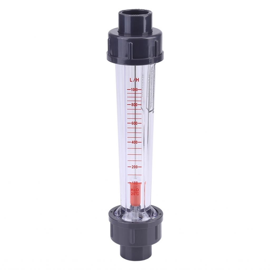 Rrianfo Đồng hồ đo lưu lượng tức thời Ống nhựa loại 100‑1000L/H Đồng hồ đo lưu lượng nước LZS‑15D