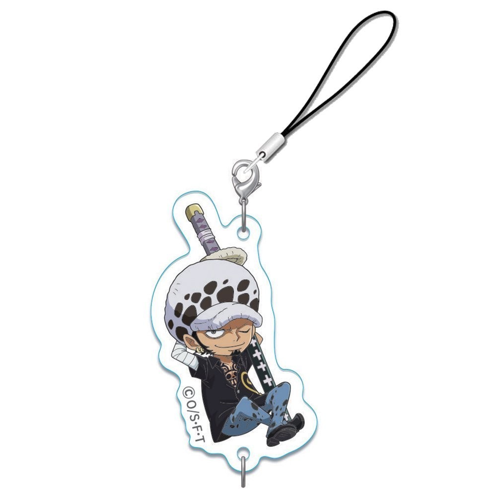 Móc dây treo điện thoại ONE PIECE ver HOẠT ĐỘNG anime chibi popsocket griptok mica acrylic tiện lợi xinh xắn