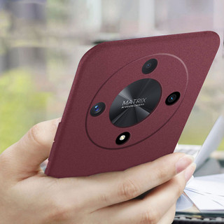 DAGE Cho HONOR X9c X9b 5G Ốp Lưng Đá Sa Thạch Mềm Siêu Mỏng Chống Mồ Hôi Chống Trơn Trượt Mặt Sau Mờ Vỏ Điện Thoại HONOR X9D