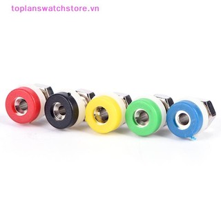 Toplanswatchstore 10 Chiếc 2 Mm Đồng Chuối Ổ Cắm Jack Cho Cáp Âm Thanh Cắm Kết Nối VN