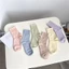 Vớ tất cổ cao nam nữ thun dai mịn trơn màu pastel