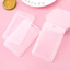 Giá đỡ huy hiệu thẻ ID SAMO, Giá đỡ thẻ trong suốt dọc trong suốt Mini, Phụ kiện di động ABS Hình chữ nhật Pass Vỏ thẻ làm việc