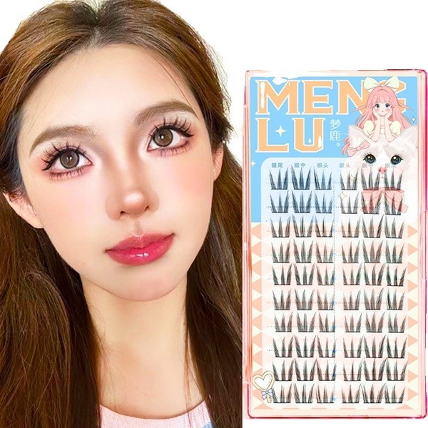 60-model Phân Đoạn Mi Cụm Búp Bê Phong Cách Manga Lông Mi Dày Lông Mi ...