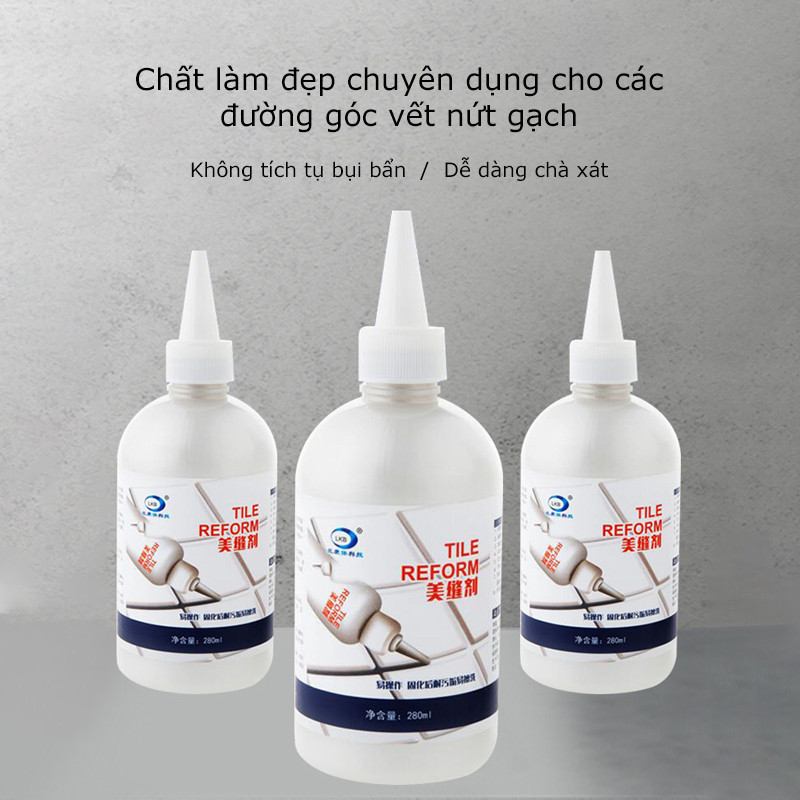 Sơn kẻ chỉ gạch,Kẻ Chỉ Gạch Nền Nhà, Keo Chà Ron Sứ Đa Năng Công Nghệ Hàn Quốc