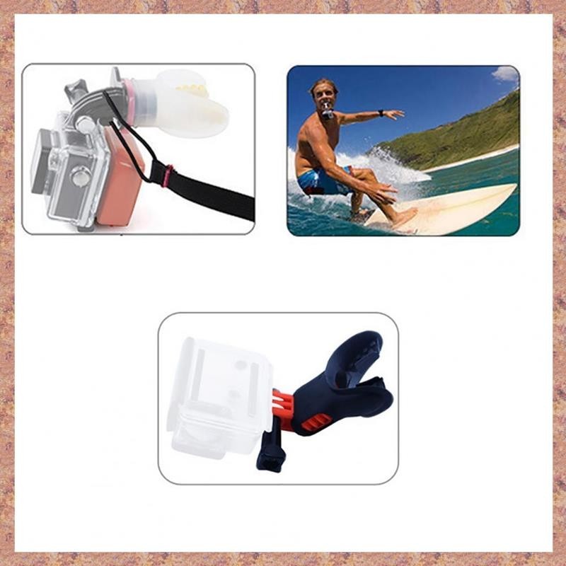 Mouth Mount Conspicious Phụ kiện máy ảnh di động Lướt sóng Miệng Cắn cho máy ảnh hành động GoPro Hero 7 / 6 / 5 (R F C V)