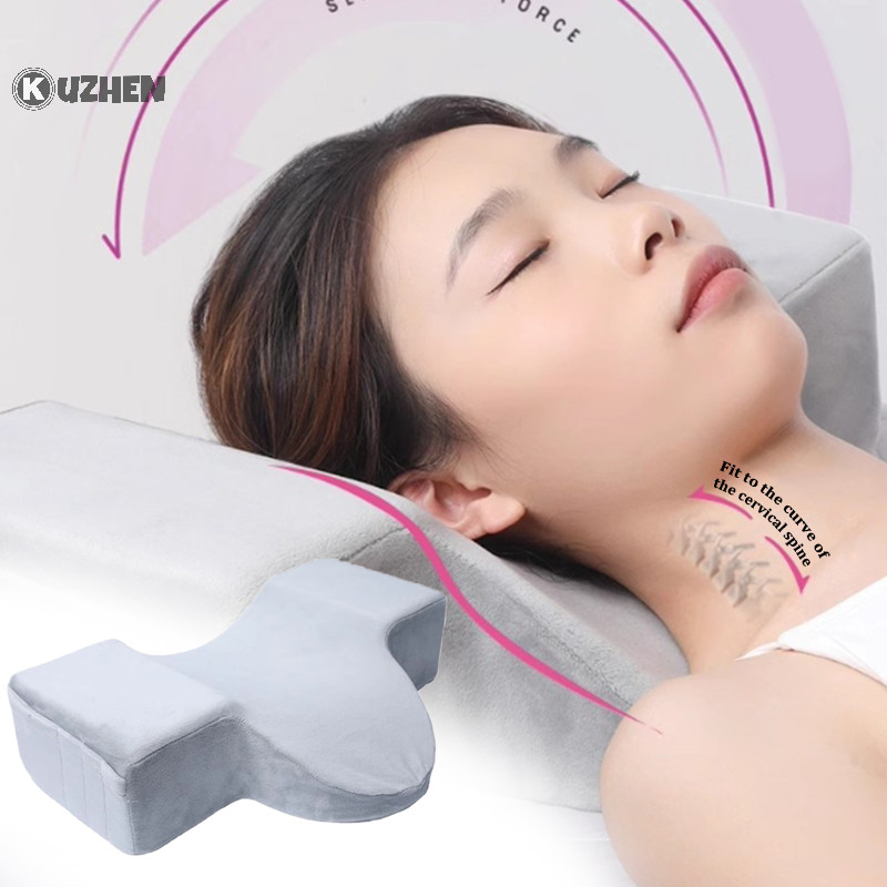 Kuzhen 1 Bộ Nhớ Cho Nối Mi Lông Mi Mềm Mại Cho Salon Hoặc Ngủ Nhung Chất Liệu Dụng Cụ Trang Điểm HOT