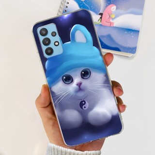 Dành Cho Samsung Galaxy A32 5G Ốp Lưng A326 SM-A326B Ốp lưng Hoa Thời Trang Cho Samsung A32 5G A 32 Vỏ 6.5 inch