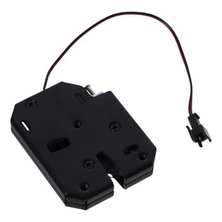[Vận chuyển nhanh] Khóa chốt điện THEHOMECO, Khóa điện từ tủ thép Carbon DC 12V 2A, Công nhân khóa bu lông điện Mini bằng đồng đen di động