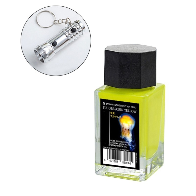 Kikin Màu Mực Vô Hình Cho Bí Mật Viết Nghệ Thuật Minh HọaDrawing 18ml Mực Thư Pháp Nhiều Màu Sắc Cho Bút Nhúng Thủy Tinh