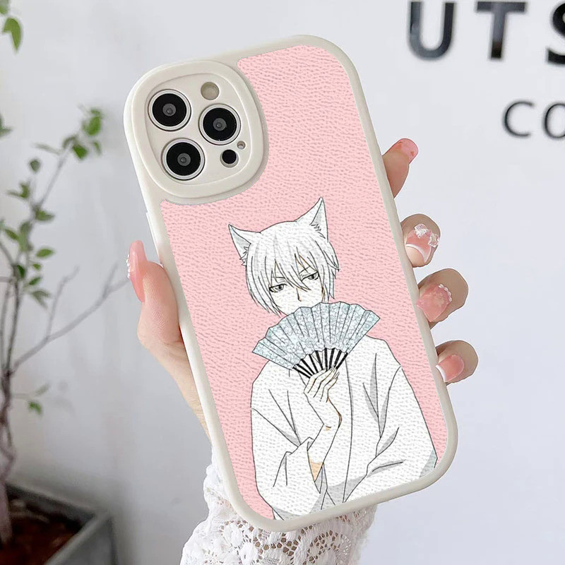 Tp-1 Anime Kamisama Hajimemashita Tomoe Ốp Lưng Điện Thoại iPhone 13 12 11 14 Pro Max Mini 7 8 Plus X XS XR Da Cừu Bảo Vệ