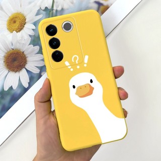 Vivo V27e V27 V27Pro Vỏ hoạt hình phi hành gia khủng long mèo dễ thương Vivo V27 Pro V 27 27 27e V2237 V2230 V2231 Vỏ điện thoại mềm Jelly Silicon